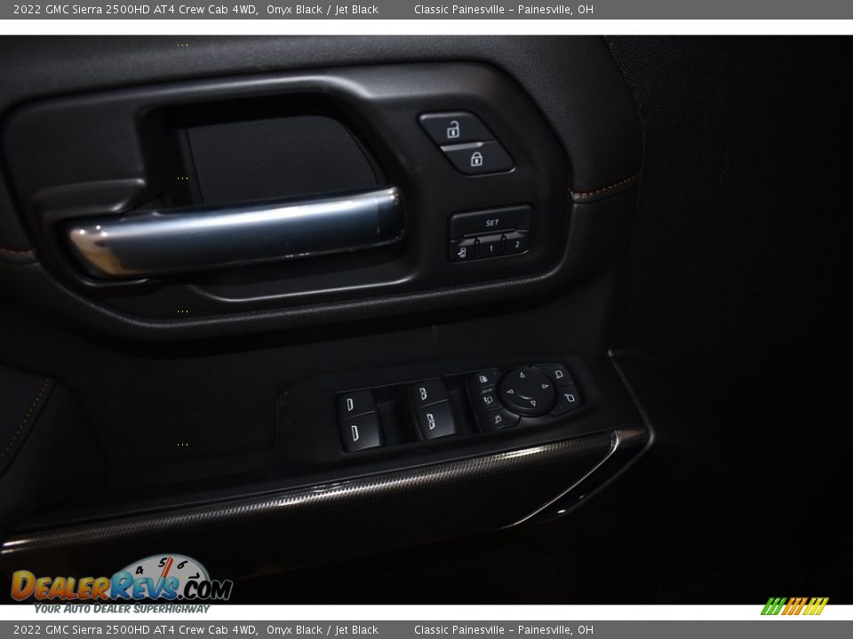 2022 GMC Sierra 2500HD AT4 Crew Cab 4WD Onyx Black / Jet Black Photo #9