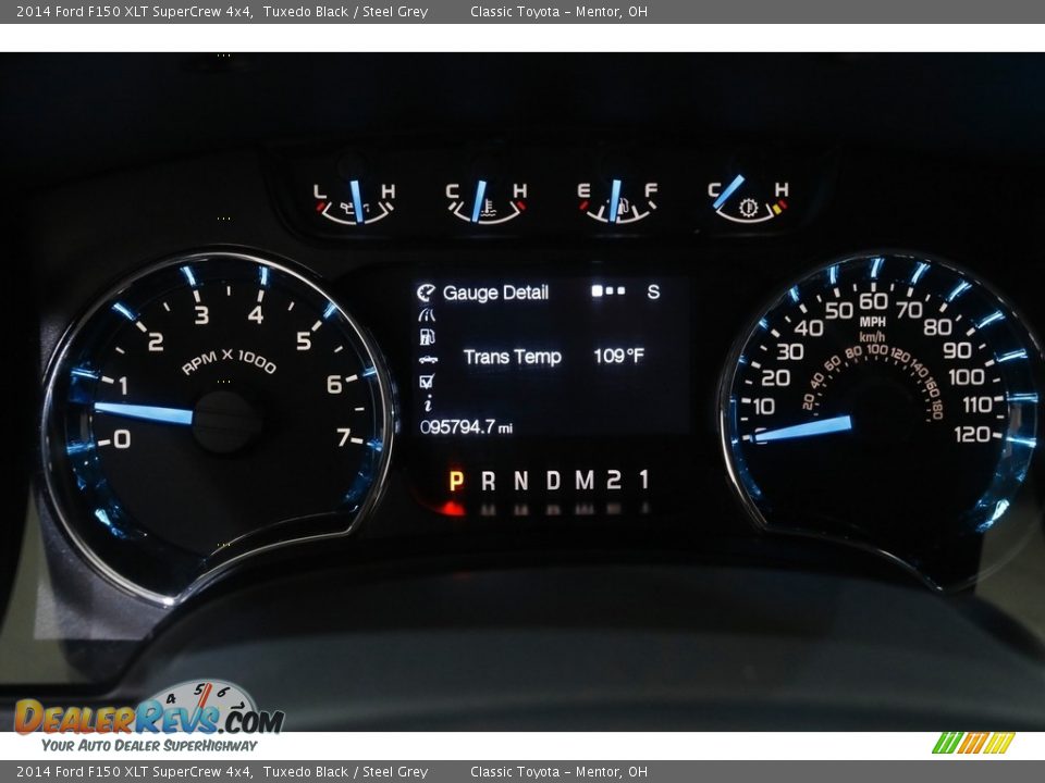 2014 Ford F150 XLT SuperCrew 4x4 Tuxedo Black / Steel Grey Photo #8