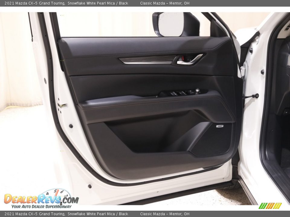 2021 Mazda CX-5 Grand Touring Snowflake White Pearl Mica / Black Photo #4