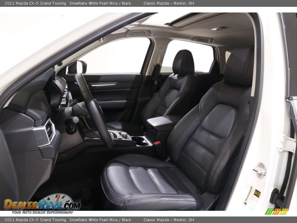2021 Mazda CX-5 Grand Touring Snowflake White Pearl Mica / Black Photo #5