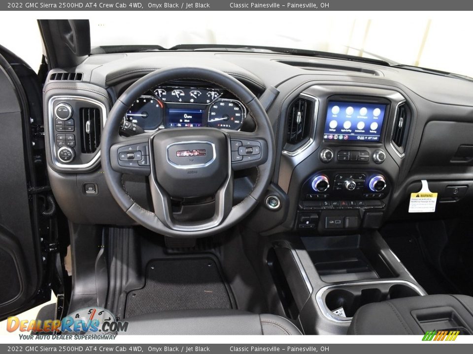 2022 GMC Sierra 2500HD AT4 Crew Cab 4WD Onyx Black / Jet Black Photo #11