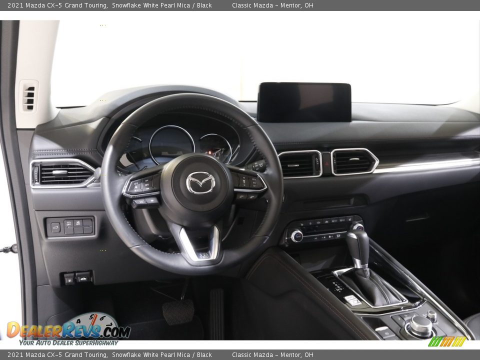 2021 Mazda CX-5 Grand Touring Snowflake White Pearl Mica / Black Photo #6