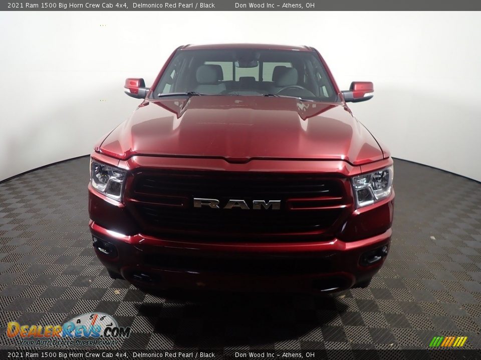 2021 Ram 1500 Big Horn Crew Cab 4x4 Delmonico Red Pearl / Black Photo #6