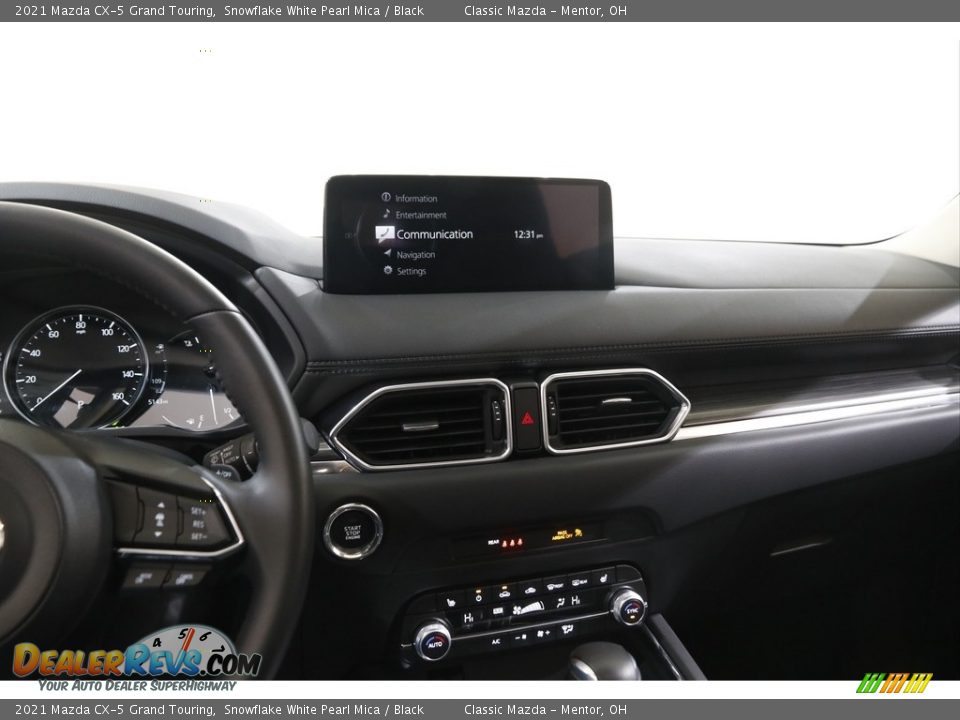 2021 Mazda CX-5 Grand Touring Snowflake White Pearl Mica / Black Photo #9