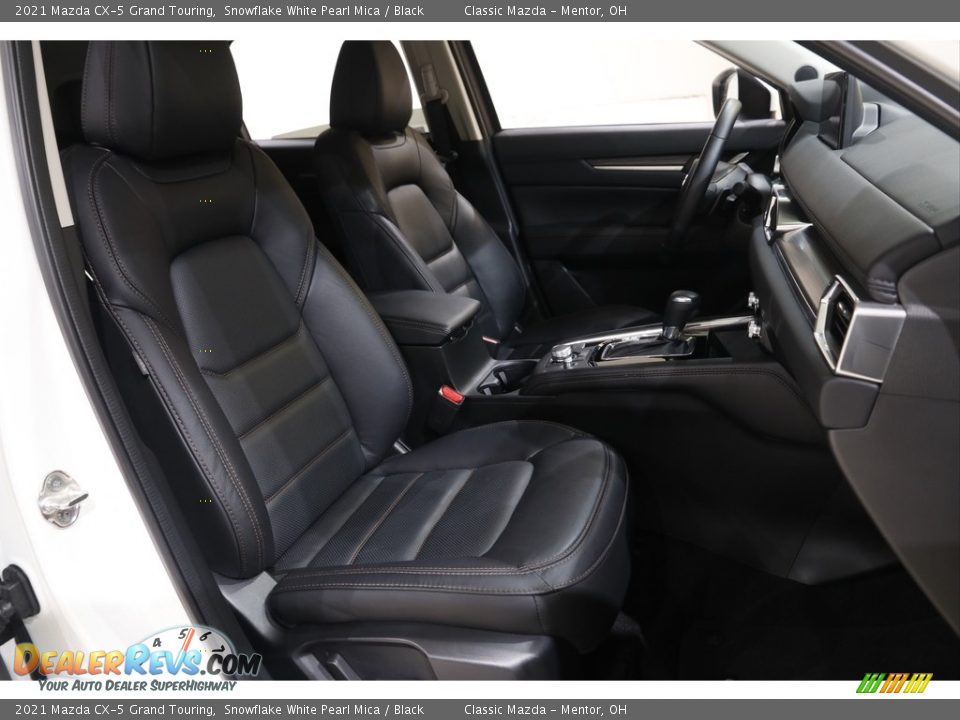 2021 Mazda CX-5 Grand Touring Snowflake White Pearl Mica / Black Photo #14