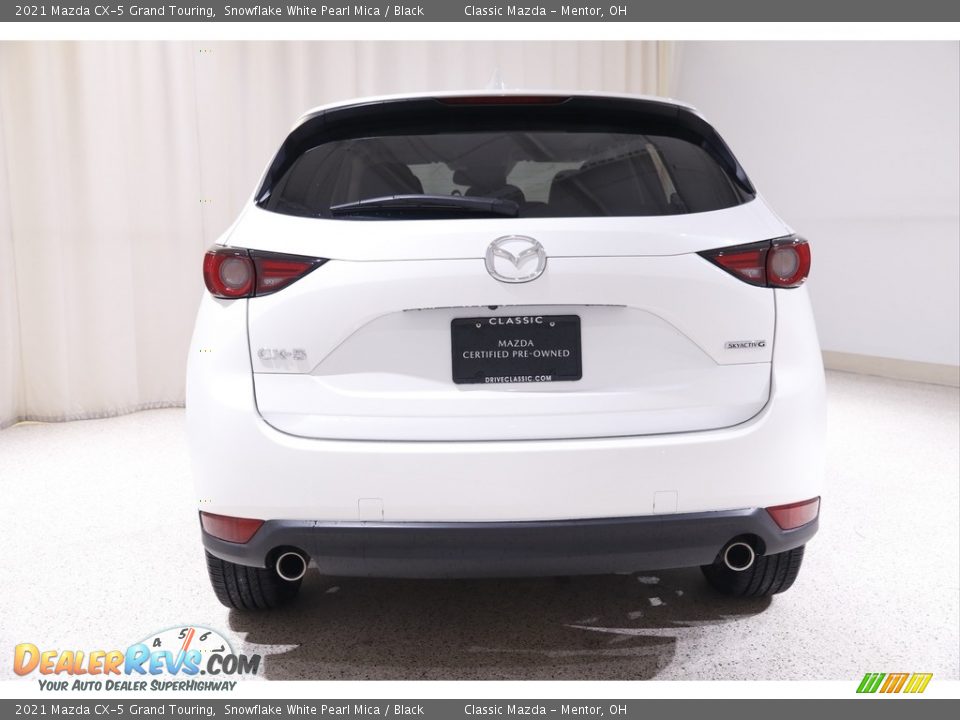 2021 Mazda CX-5 Grand Touring Snowflake White Pearl Mica / Black Photo #17