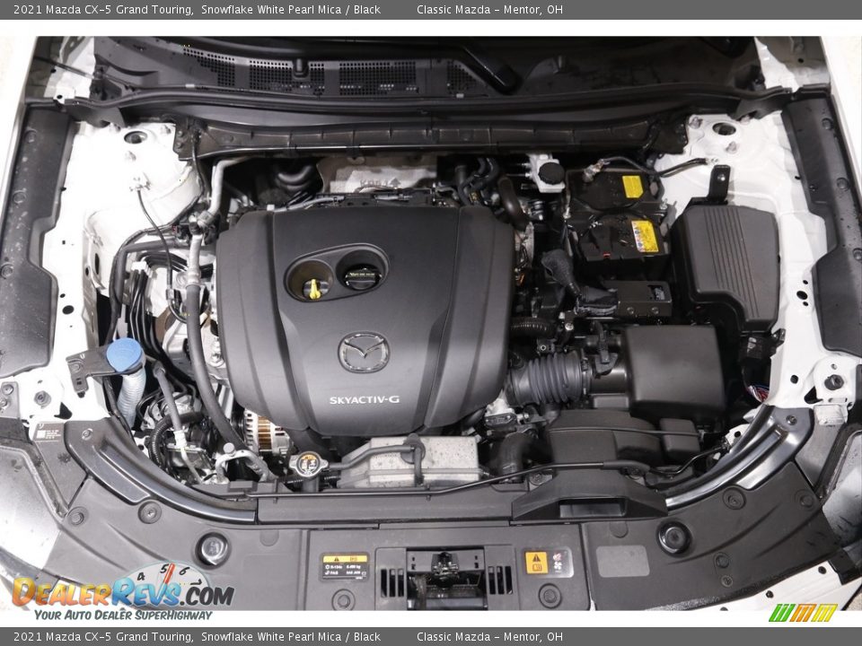 2021 Mazda CX-5 Grand Touring Snowflake White Pearl Mica / Black Photo #18