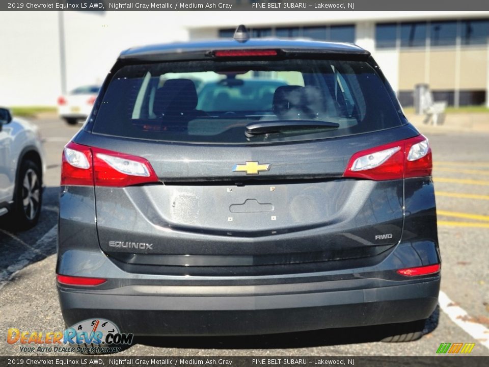 2019 Chevrolet Equinox LS AWD Nightfall Gray Metallic / Medium Ash Gray Photo #4