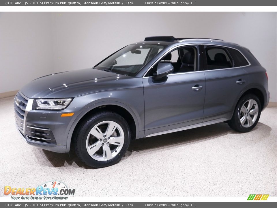 Monsoon Gray Metallic 2018 Audi Q5 2.0 TFSI Premium Plus quattro Photo #3