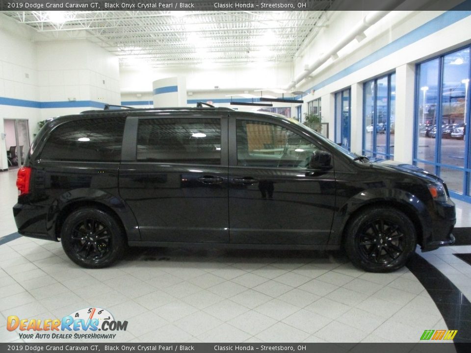 2019 Dodge Grand Caravan GT Black Onyx Crystal Pearl / Black Photo #4