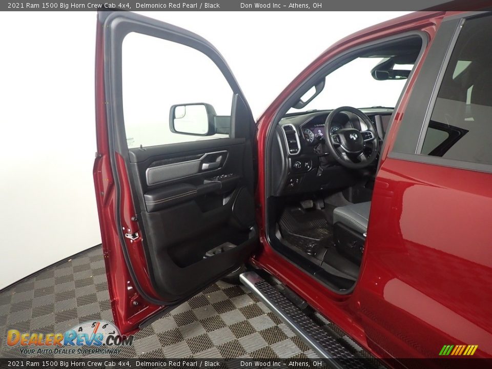 2021 Ram 1500 Big Horn Crew Cab 4x4 Delmonico Red Pearl / Black Photo #20