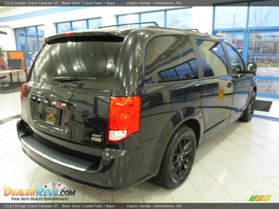 2019 Dodge Grand Caravan GT Black Onyx Crystal Pearl / Black Photo #7
