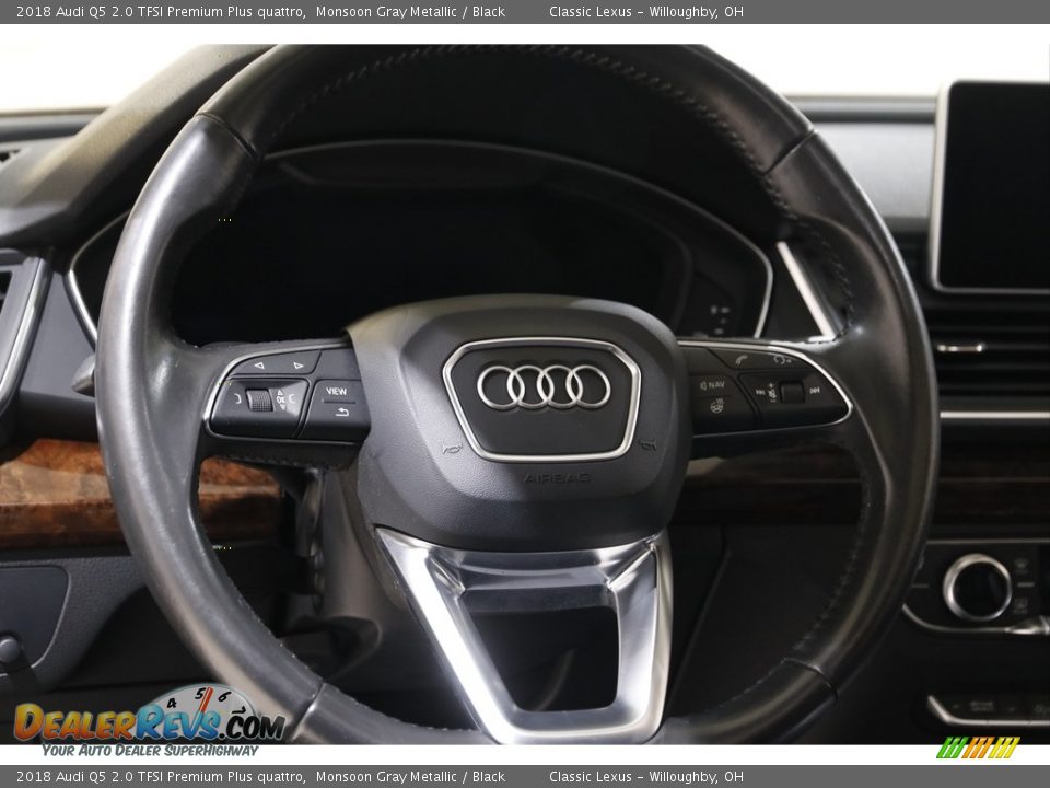 2018 Audi Q5 2.0 TFSI Premium Plus quattro Steering Wheel Photo #7