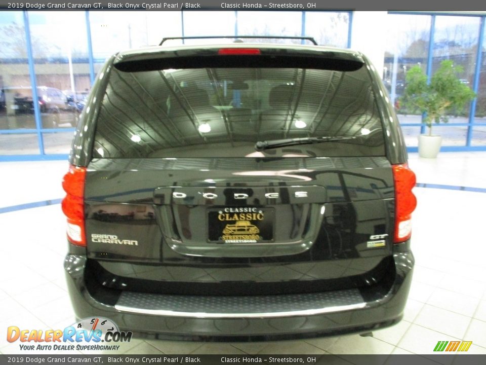 2019 Dodge Grand Caravan GT Black Onyx Crystal Pearl / Black Photo #8