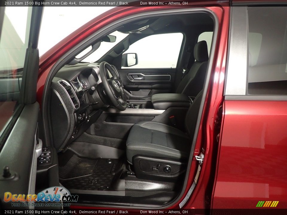 2021 Ram 1500 Big Horn Crew Cab 4x4 Delmonico Red Pearl / Black Photo #22