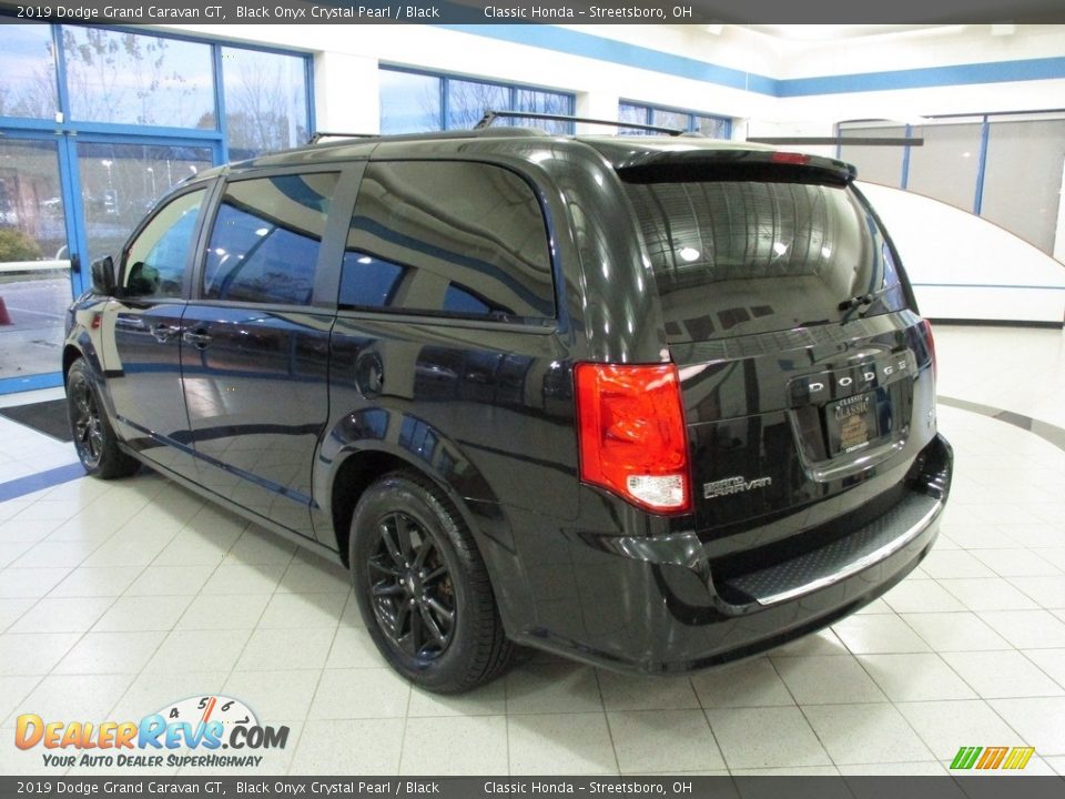 2019 Dodge Grand Caravan GT Black Onyx Crystal Pearl / Black Photo #9