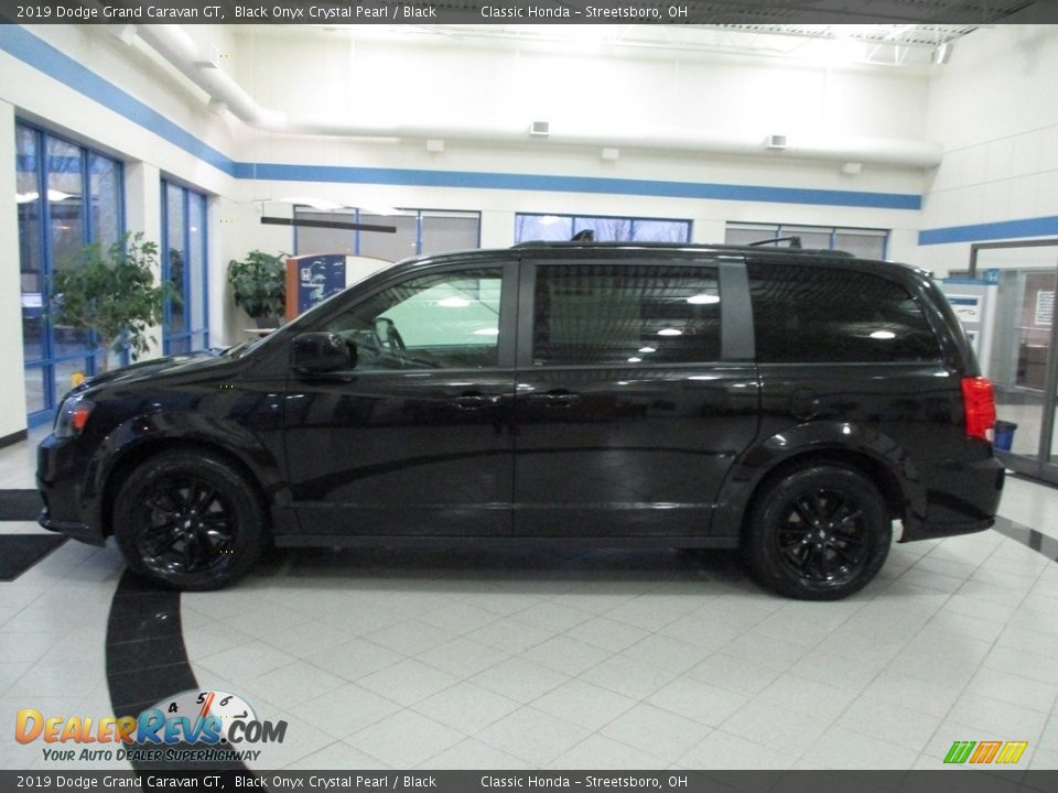 2019 Dodge Grand Caravan GT Black Onyx Crystal Pearl / Black Photo #10