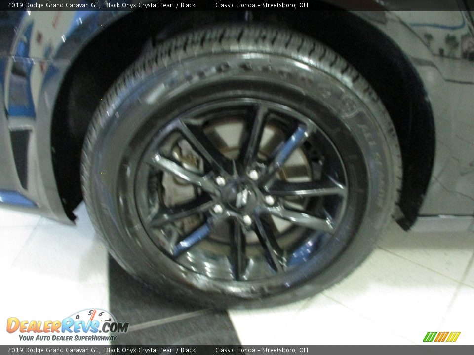 2019 Dodge Grand Caravan GT Black Onyx Crystal Pearl / Black Photo #12