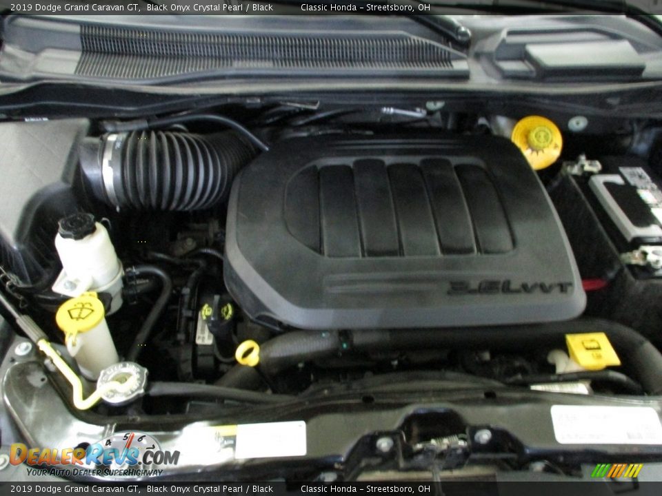 2019 Dodge Grand Caravan GT Black Onyx Crystal Pearl / Black Photo #13