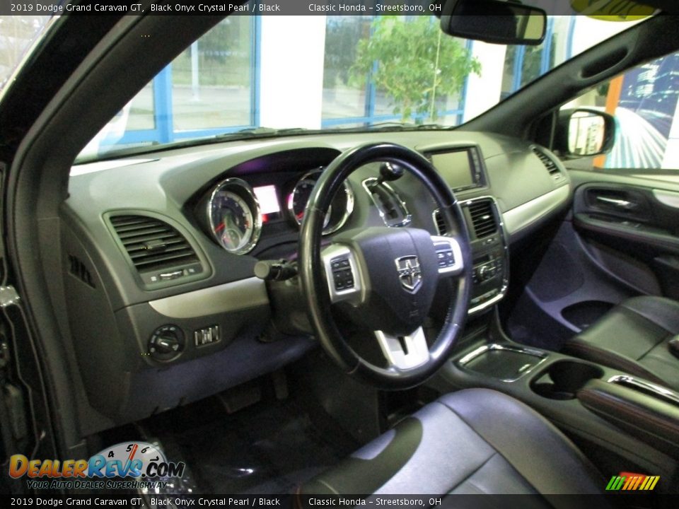 2019 Dodge Grand Caravan GT Black Onyx Crystal Pearl / Black Photo #26