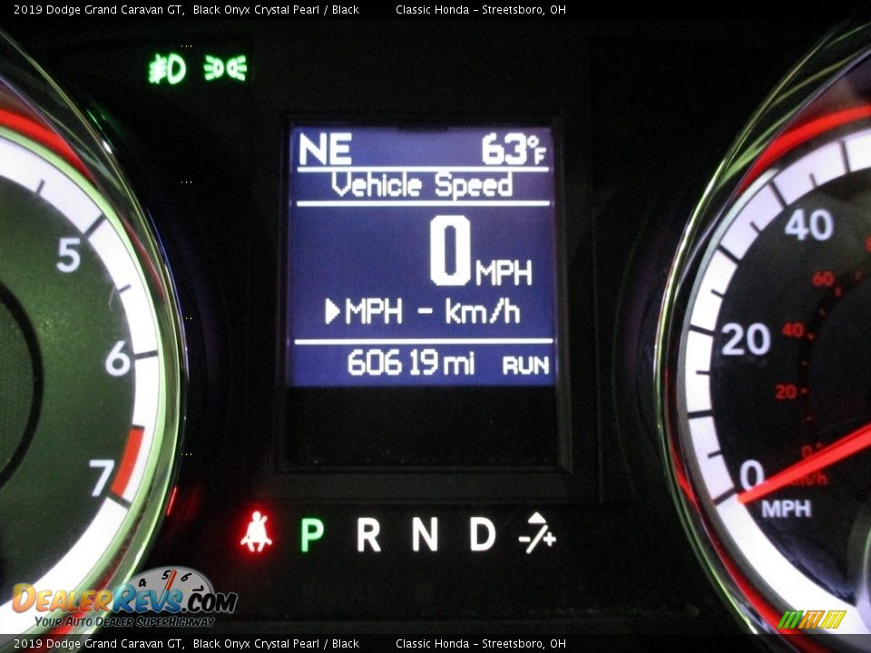 2019 Dodge Grand Caravan GT Black Onyx Crystal Pearl / Black Photo #30