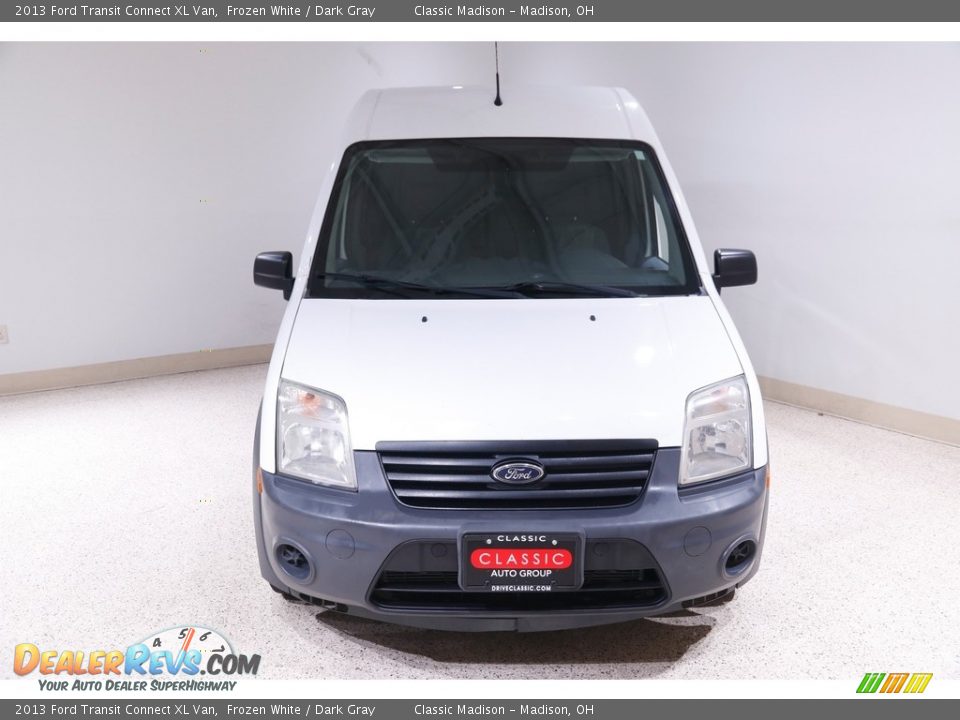 2013 Ford Transit Connect XL Van Frozen White / Dark Gray Photo #2