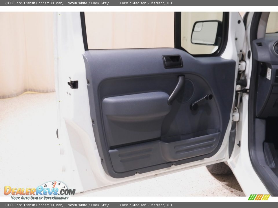 2013 Ford Transit Connect XL Van Frozen White / Dark Gray Photo #4