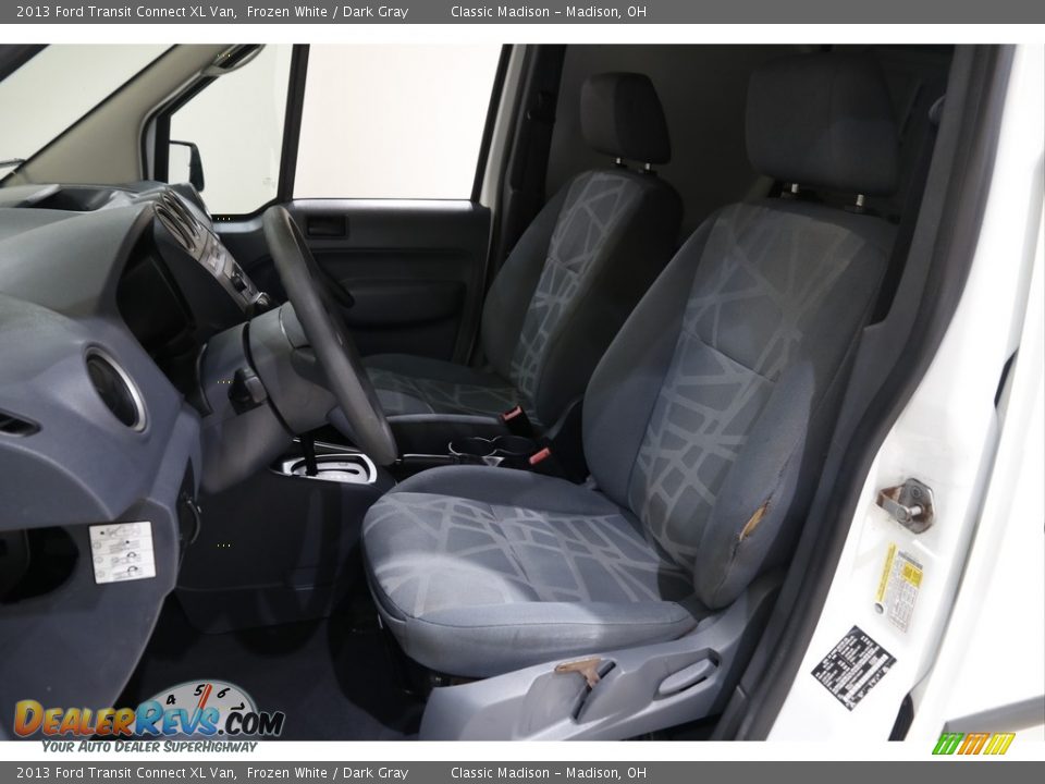 2013 Ford Transit Connect XL Van Frozen White / Dark Gray Photo #5