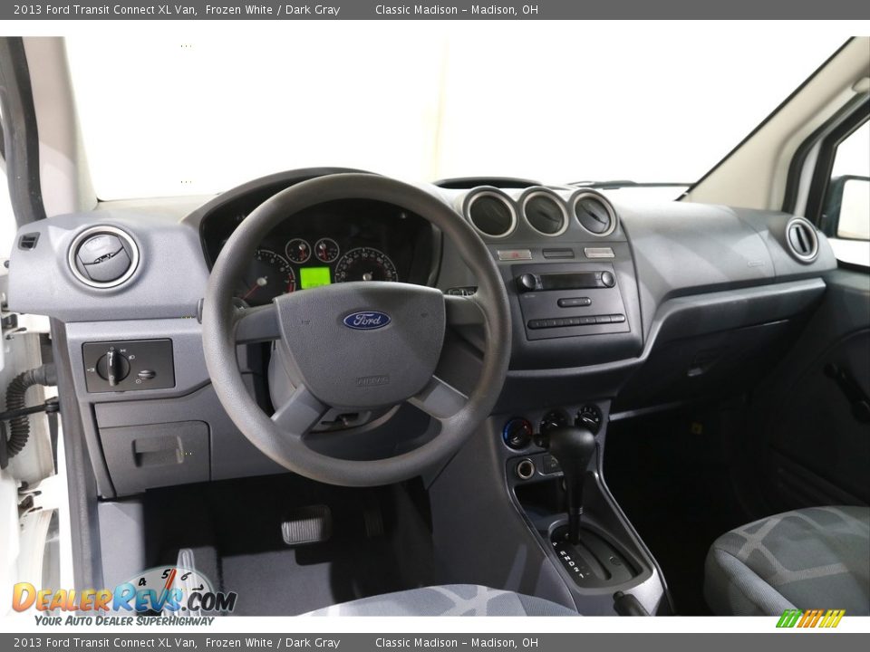 2013 Ford Transit Connect XL Van Frozen White / Dark Gray Photo #6