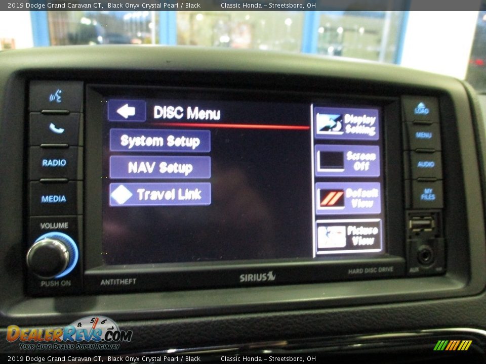 2019 Dodge Grand Caravan GT Black Onyx Crystal Pearl / Black Photo #35