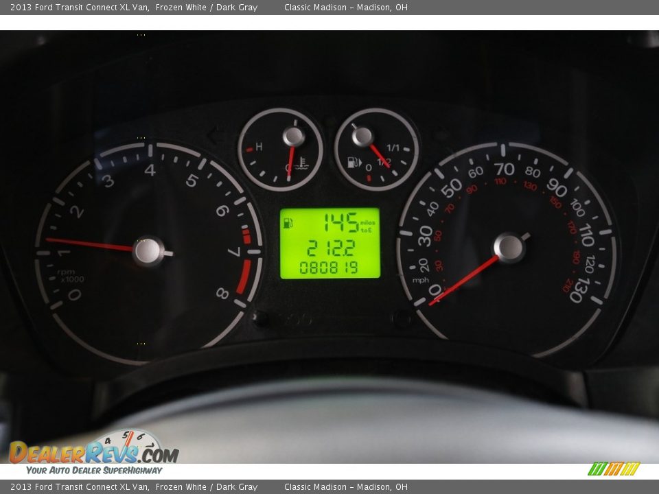 2013 Ford Transit Connect XL Van Frozen White / Dark Gray Photo #8
