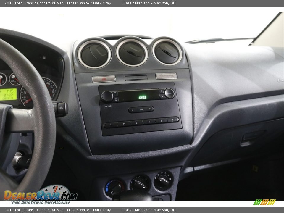 2013 Ford Transit Connect XL Van Frozen White / Dark Gray Photo #9