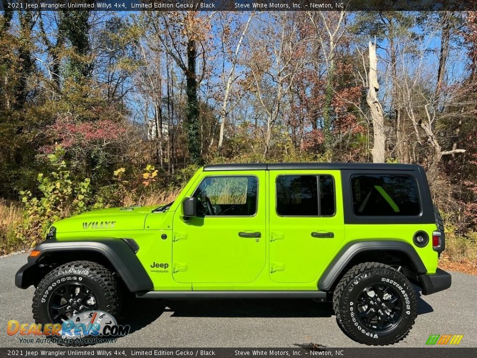 Limited Edition Gecko 2021 Jeep Wrangler Unlimited Willys 4x4 Photo #1