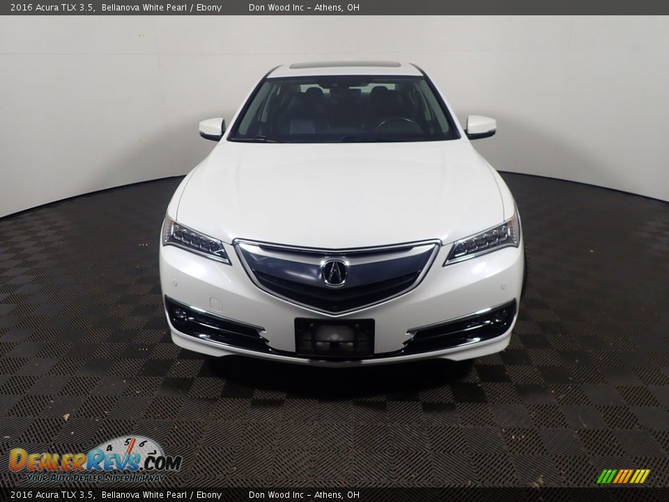 2016 Acura TLX 3.5 Bellanova White Pearl / Ebony Photo #7