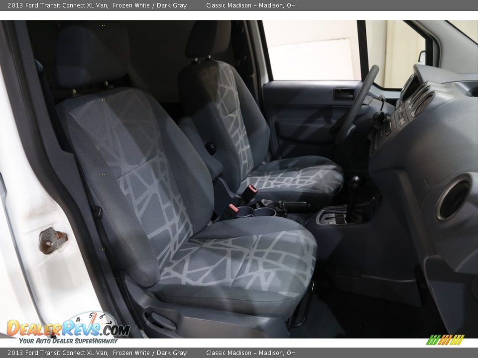 2013 Ford Transit Connect XL Van Frozen White / Dark Gray Photo #12
