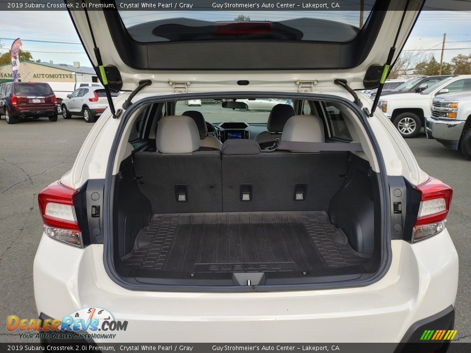 2019 Subaru Crosstrek 2.0i Premium Crystal White Pearl / Gray Photo #14