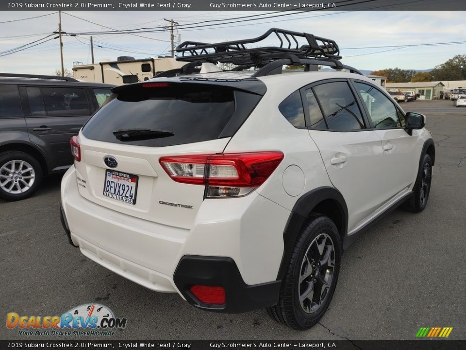 2019 Subaru Crosstrek 2.0i Premium Crystal White Pearl / Gray Photo #15