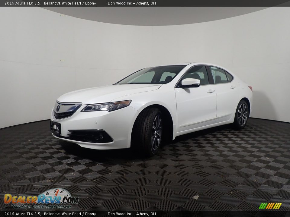 2016 Acura TLX 3.5 Bellanova White Pearl / Ebony Photo #10