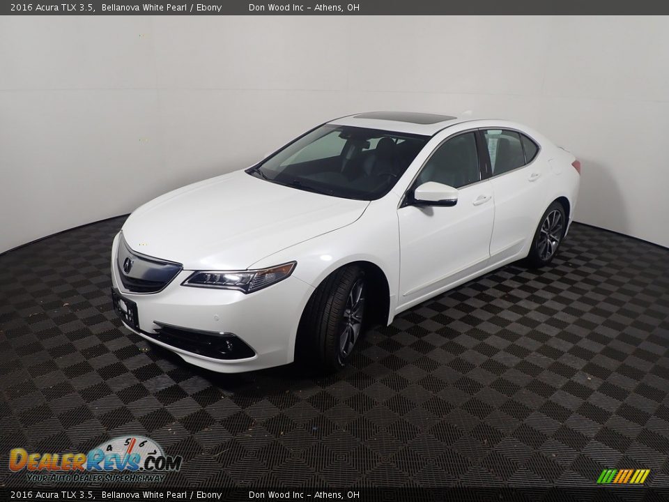 2016 Acura TLX 3.5 Bellanova White Pearl / Ebony Photo #11