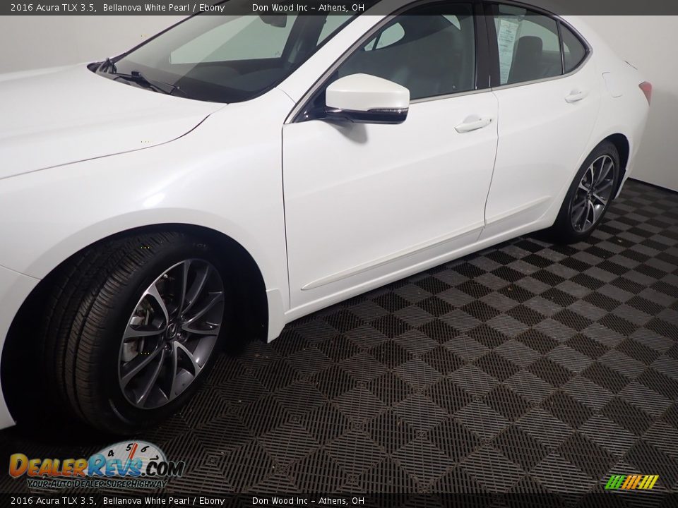 2016 Acura TLX 3.5 Bellanova White Pearl / Ebony Photo #12