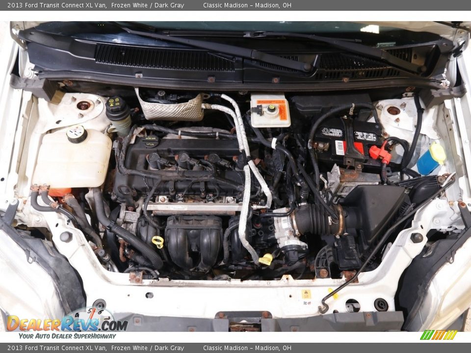 2013 Ford Transit Connect XL Van Frozen White / Dark Gray Photo #17