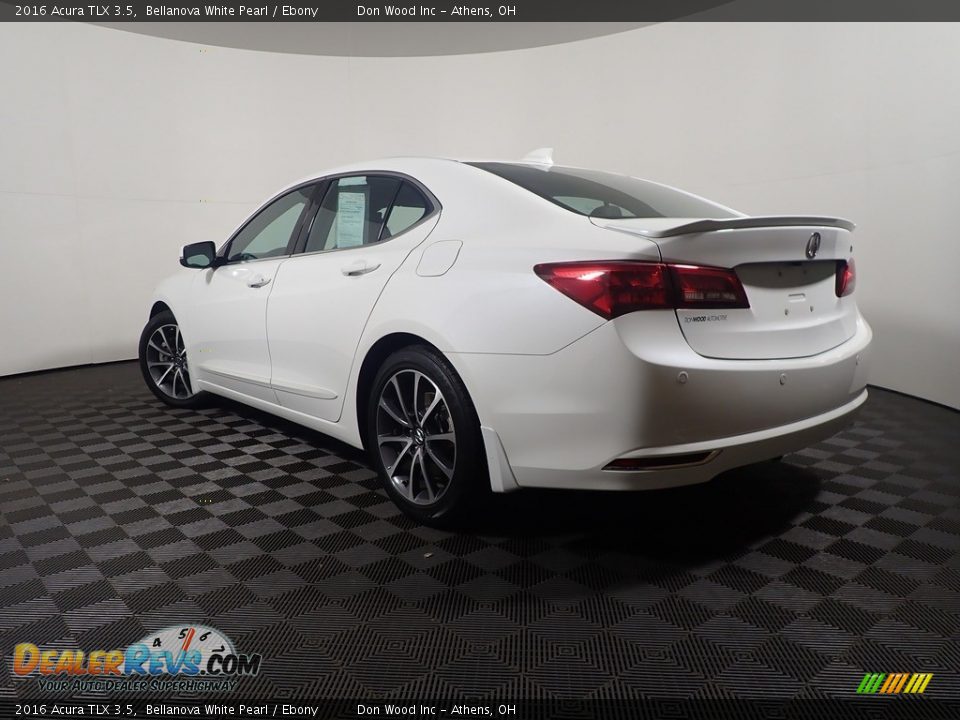 2016 Acura TLX 3.5 Bellanova White Pearl / Ebony Photo #13