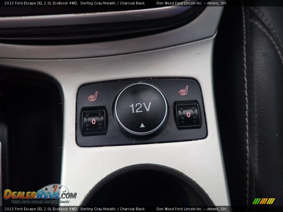 2013 Ford Escape SEL 2.0L EcoBoost 4WD Sterling Gray Metallic / Charcoal Black Photo #2