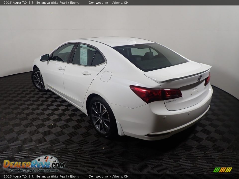 2016 Acura TLX 3.5 Bellanova White Pearl / Ebony Photo #14