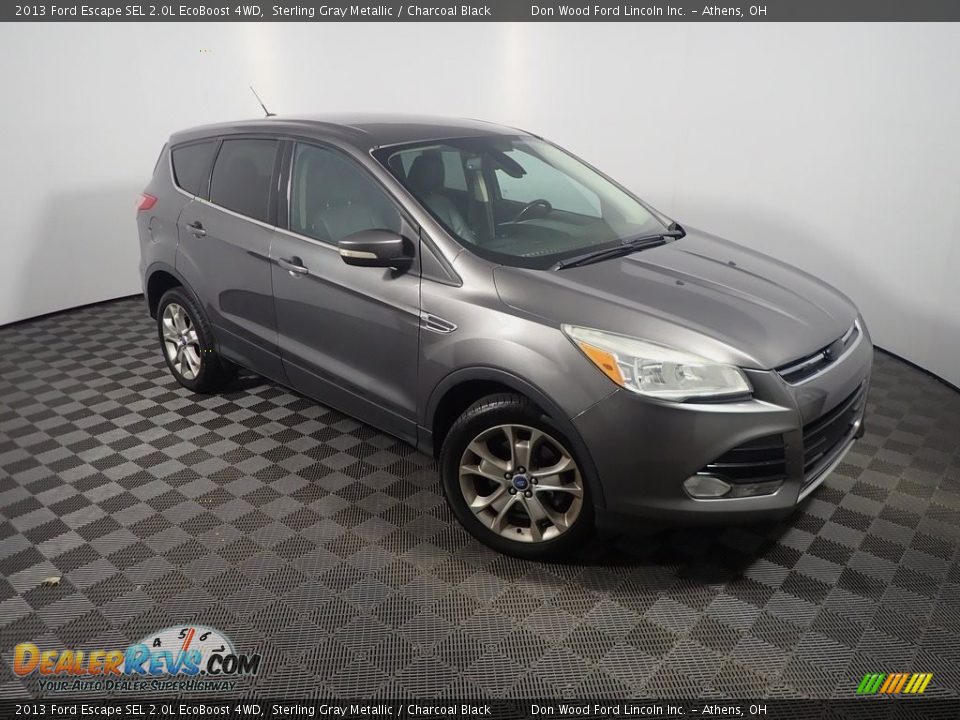 2013 Ford Escape SEL 2.0L EcoBoost 4WD Sterling Gray Metallic / Charcoal Black Photo #3