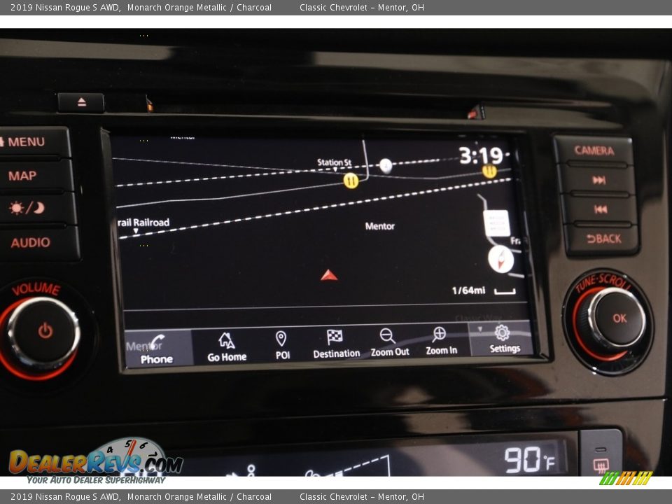 Navigation of 2019 Nissan Rogue S AWD Photo #10