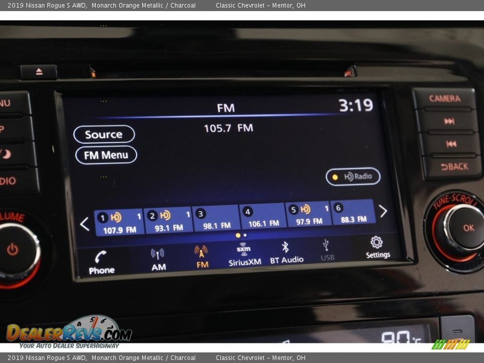 Audio System of 2019 Nissan Rogue S AWD Photo #12