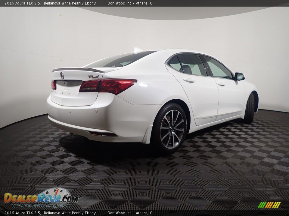 2016 Acura TLX 3.5 Bellanova White Pearl / Ebony Photo #18