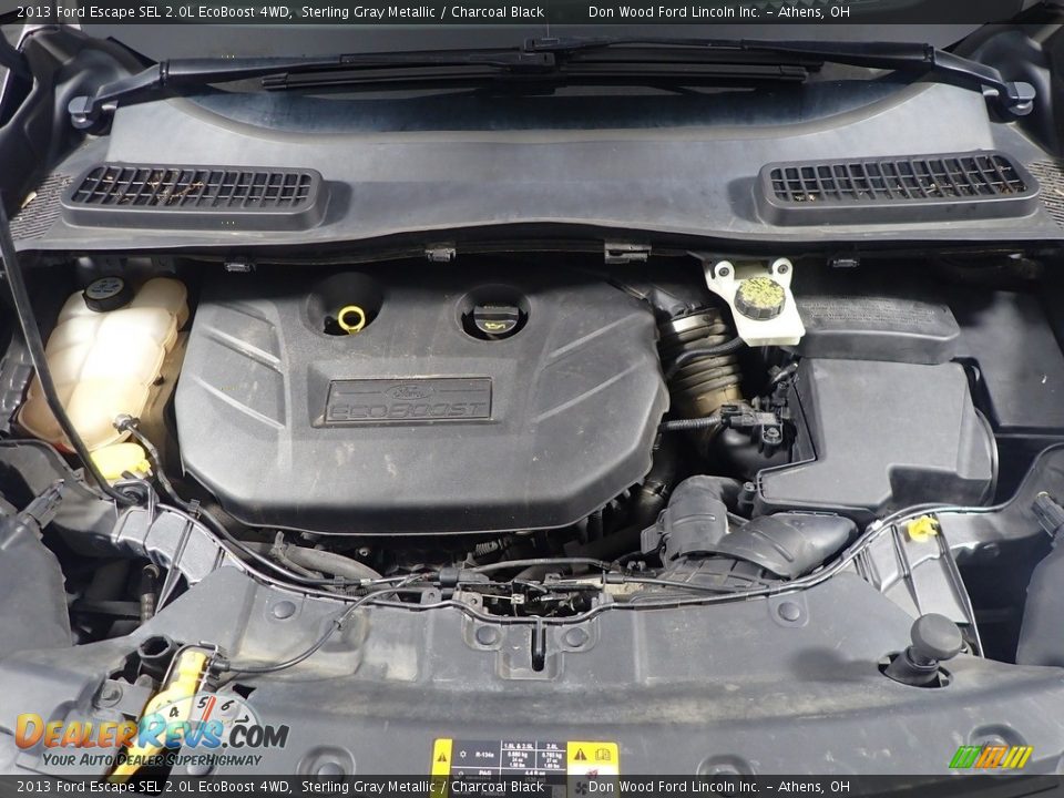 2013 Ford Escape SEL 2.0L EcoBoost 4WD Sterling Gray Metallic / Charcoal Black Photo #7