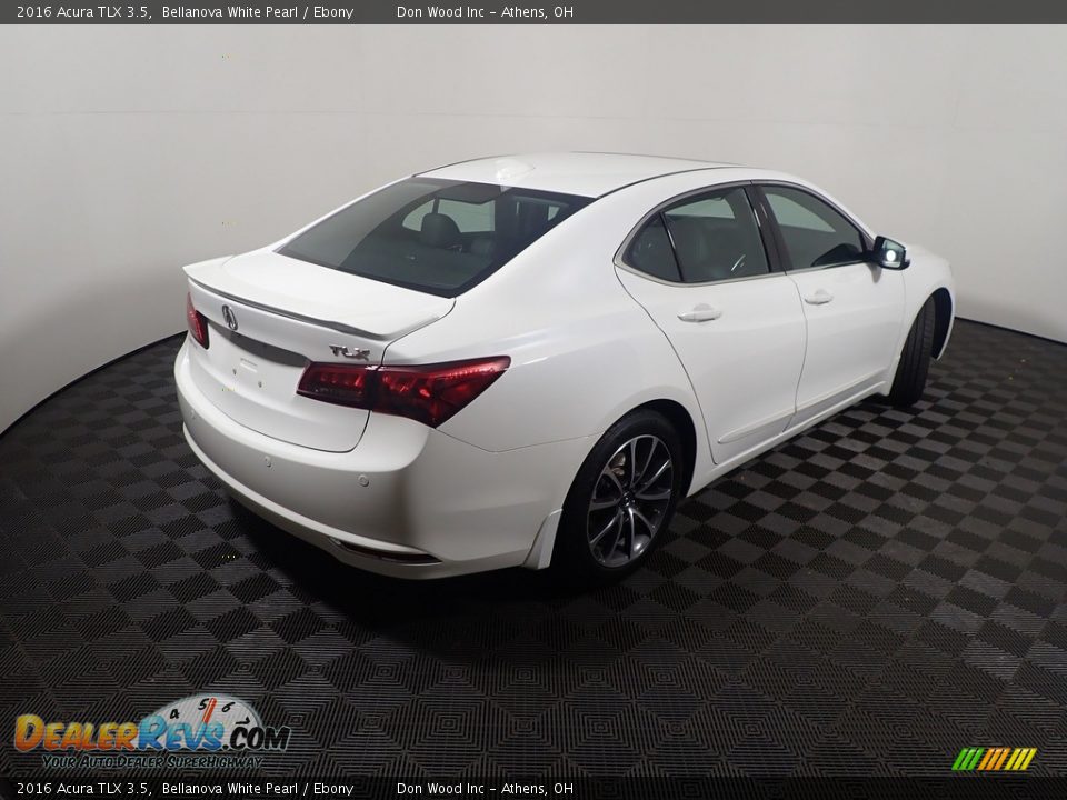 2016 Acura TLX 3.5 Bellanova White Pearl / Ebony Photo #19